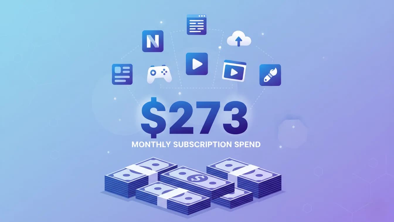How the Average American Wastes $273/Month on Subscriptions (And How to Fix It)